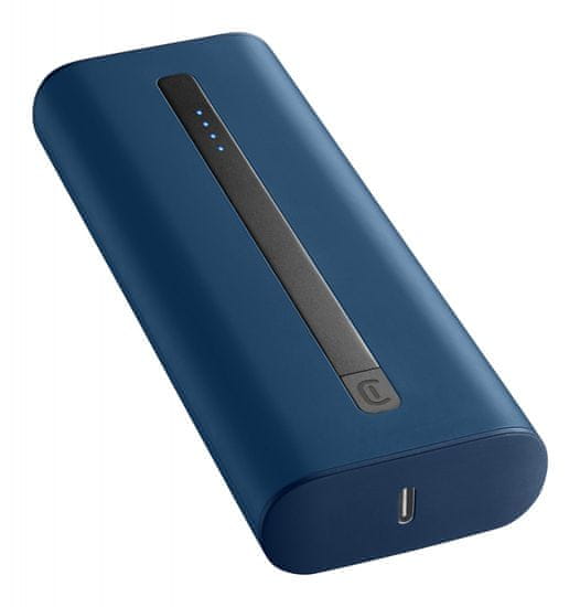 CellularLine Thunder prenosna baterija, 20000 mAh, modra