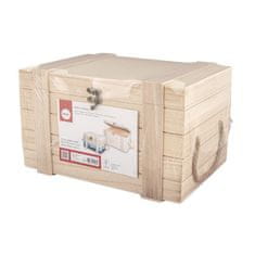 Rayher.	 Set lesenih skrinj, 30x20,5x17,3cm in 24x16x15,5cm
