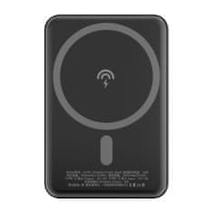 DUDAO wireless powerbank magsafe 5000mah črna (k14s)