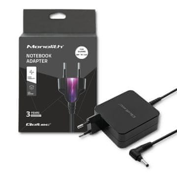 shumee Napajalnik za prenosnik Qoltec Huawei 65W | 19V | 3,42A | 4,0*1,7