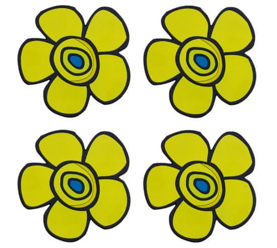 Podstavek za 4 - 10x10 cm - 4 kosi - Flower