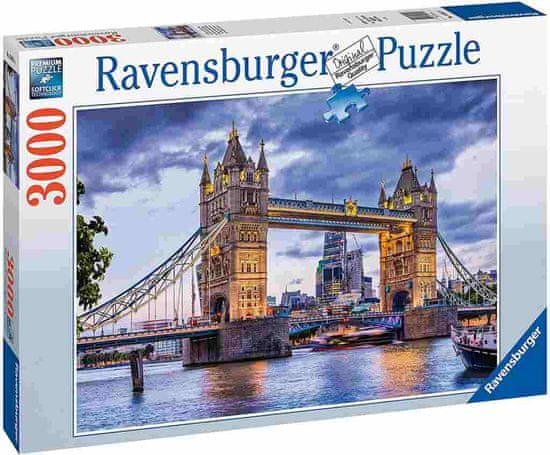 Ravensburger sestavljanka Tower Bridge, London, 3000 delčkov