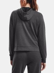 Under Armour Pulover Rival Terry FZ Hoodie-GRY XS