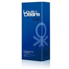 SHS Love Desire moški parfum s feromonima + 63% z moči feromonov da na nasprotni spol delujete kot magnet dominatorja življenja 15 ml