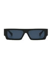 VeyRey ženske sončna očala Kvadratni Vest črna