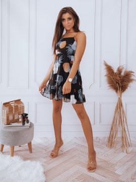 Dstreet obleka Shine črna