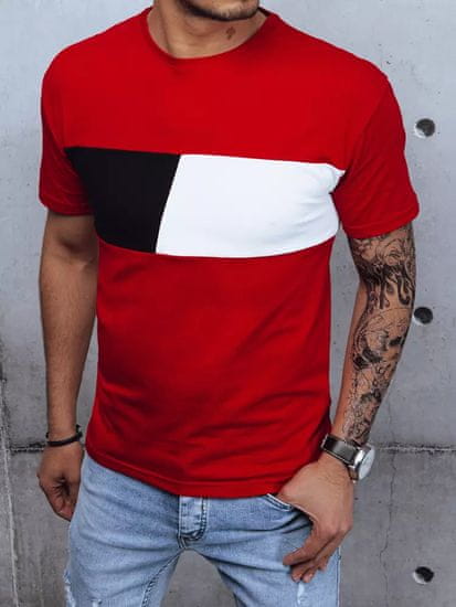 Dstreet moška majica Einar rdeča
