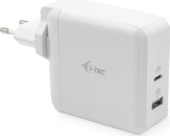 I-TEC Potovalni polnilec USB-C 60W + vrata USB-A 18W