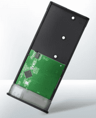 AXAGON ohišje za disk, M.2, SATA, SSD, 20-80 mm, USB-C, črno (EEM2-SBC)