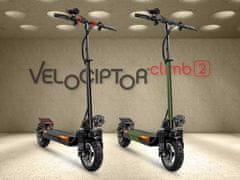 Trevi Velociptor Climb 2 električni skiro, ES111OR OFF ROAD, 10, zložljiv, LED osvetlitev, 500W, do 35km, do 125kg, 6x vzmetenje, črno/zelen