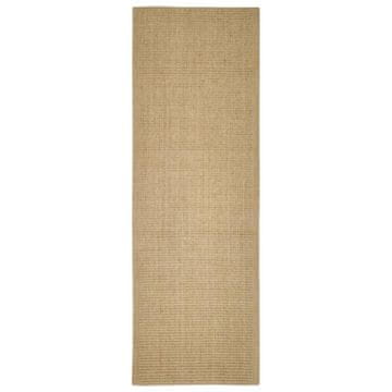 Vidaxl Preproga naravni sisal 100x300 cm