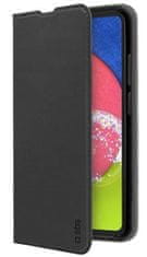 SBS Lite ovitek za Galaxy A53, preklopni, črn