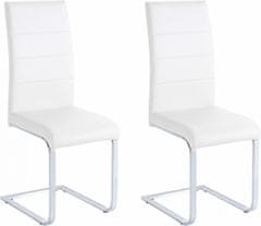 Danish Style Jedilni stoli Care (SET 2), bela