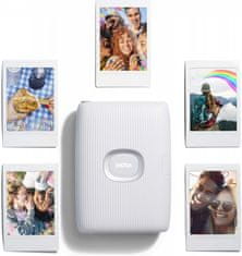 FujiFilm Instax Mini Link 2 Clay White + Link Case White komplet