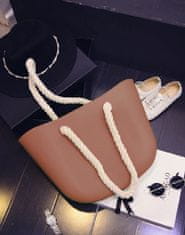 CoZy Ženska torbica Jelly bag - Rjava