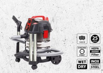 shumee INDUSTRIJSKI SESALNIK NAC 25L 1400W VC140S25KL