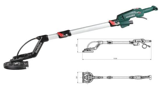 Metabo Brusilnik za mavec / Giraffe Lsv 5-225 Comfort, teleskopski