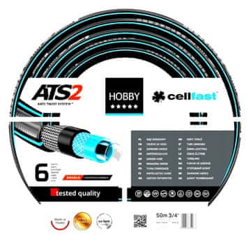 VRTNA CEV CELLFAST HOBBY ATS2 VELIKOST: 3/4" DOLŽINA: 50 m