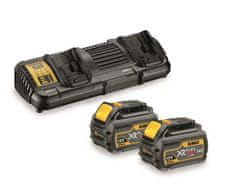 shumee DEWALT POLNILEC DCB132 Z DVEMA BATERIJAMA + 2 x AKUMULATOR 54/18V 6 0/2 0Ah DCB546