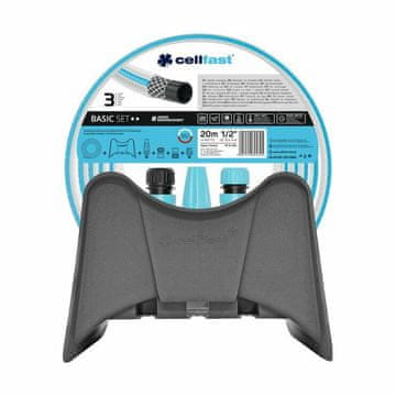 shumee C.ZELENA CEV. 1/2" 20m + SET OBEŠALNIKOV ZR