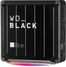 Western Digital D50 Game Dock SSD disk, 1 TB, NVMe, črn (WDBA3U0010BBK-EESN)