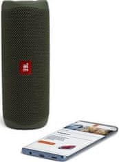 JBL Flip 5 prenosni zvočnik, kaki zelena