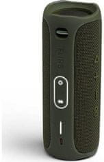 JBL Flip 5 prenosni zvočnik, kaki zelena