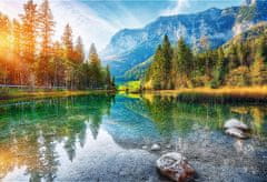 Trefl UFT Wanderlust sestavljanka: Ob vznožju Alp, jezero Hintersee, Nemčija 1500 kosov