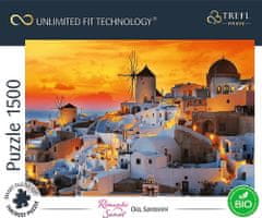 Trefl Puzzle UFT Romantic Sunset: Oia, Santorini 1500 kosov