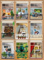 Grafika Puzzle House notranjost 3000 kosov