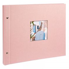 Goldbuch Bella Vista Screw type foto album, 39 x 31 cm, 40 strani, roza