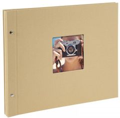 Goldbuch Bella Vista Screw type foto album, 39 x 31 cm, 40 strani, bež