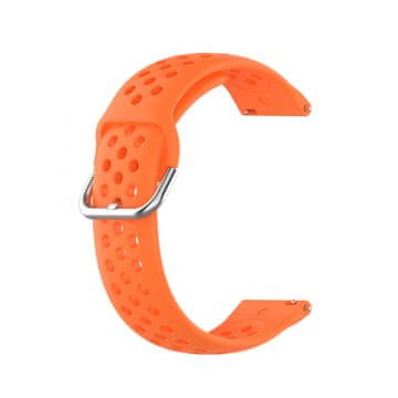 BStrap Silicone Dots pašček za Garmin Venu 2S, orange