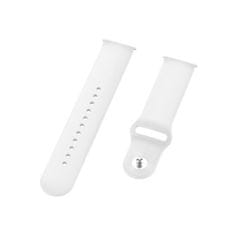BStrap Silicone pašček za Garmin Venu 2S, white