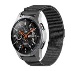 BStrap Milanese pašček za Garmin Venu 2S, black