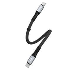 DUDAO L10C kabel USB-C / USB-C PD 100W, črna