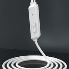 DUDAO X3B slušalke USB-C, belo