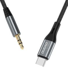 DUDAO L11ProT avdio kabel USB-C / 3.5mm mini jack, siva