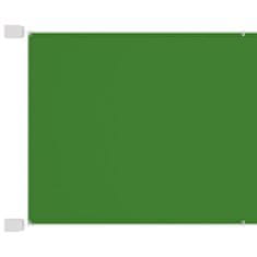 Greatstore Vertikalna markiza svetlo zelena 140x600 cm tkanina oxford