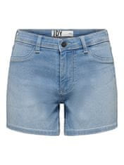 Jacqueline de Yong Ženske kratke hlače JDYNIKKI 15200793 Light Blue Denim (Velikost XS)