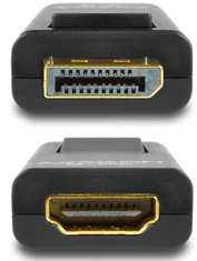 AXAGON adapter, DisplayPort na HDMI, FullHD, črn (RVD-HI)