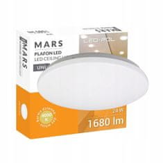ORO LED plafoniera MARS 24W 1680lm 4000K IP20 fi 380 mm