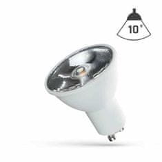 Spectrum LED sijalka GU10 6W za točkovno osvetlitev 10° toplo bela 460lm 3000K