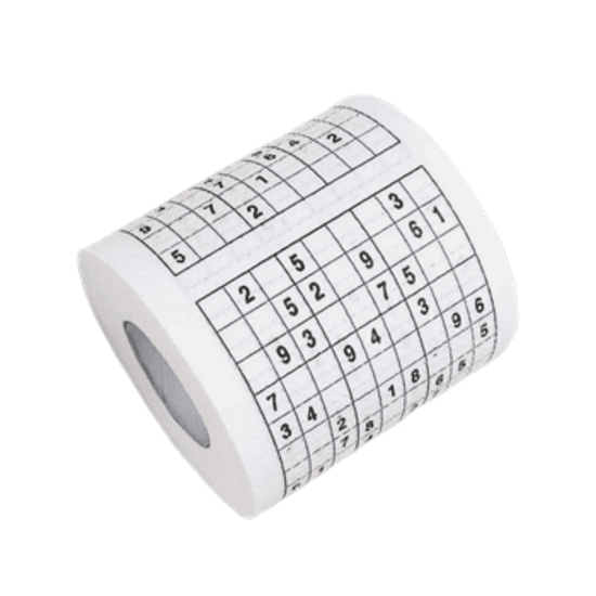 Zaparevrov Toaletni papir, Sudoku
