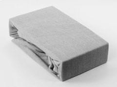 Zaparevrov Frotirna posteljnina Premium, siva, BedStyle, 180 x 200 cm