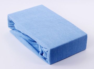 Zaparevrov Prevleka iz frotirja Premium, nebesno modra, BedStyle, 140 x 200 cm