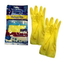 Clanax Lateks rokavice za čiščenje S STANDART