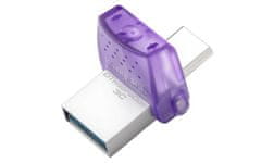 Kingston DataTraveler microDuo 3C USB ključ, USB-C, USB 3.2 Gen 1, OTG, 128 GB (DTDUO3CG3/128GB)