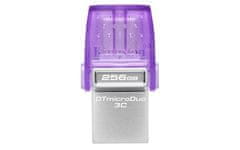 Kingston DataTraveler microDuo 3C USB ključ, USB-C, USB 3.2 Gen 1, OTG, 256 GB (DTDUO3CG3/256GB)