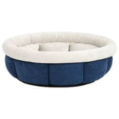 Vidaxl Pasja postelja, 70x70x26 cm, modra